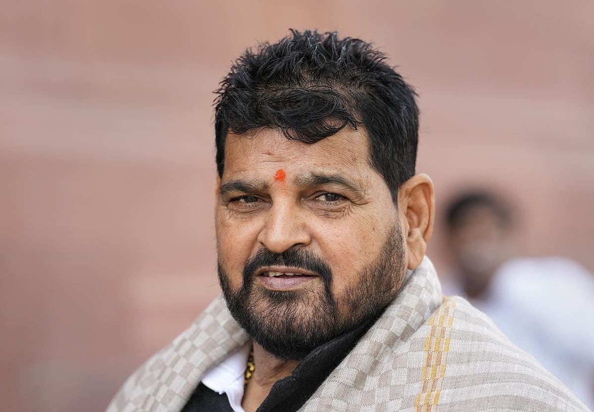 Former WFI chief Brij Bhushan Sharan Singh |