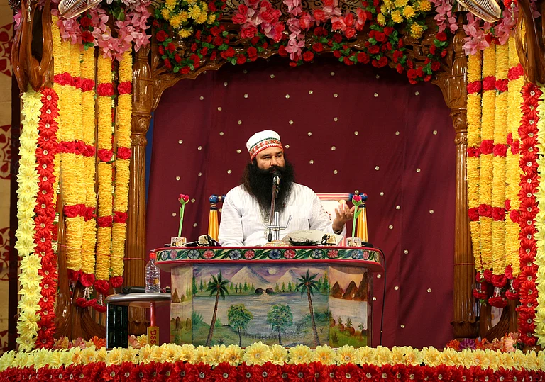 Gurmeet Ram Rahim Singh, head of Dera Sacha Sauda - Sanjay Rawat