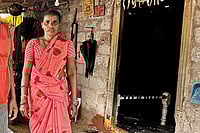 Photo: Anisha Reddy : Tough Life: While in summers, the floor of Gangavathi’s house is unbearable to walk barefoot, during the monsoons, the house gets flooded very frequently