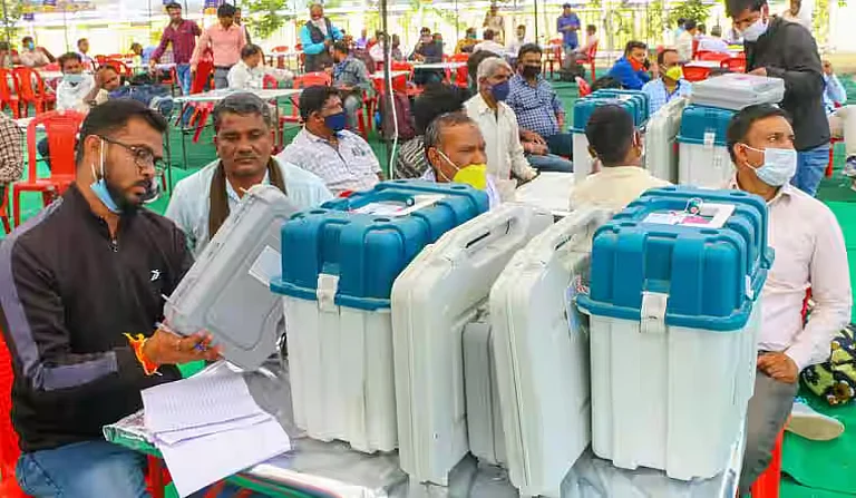 The counting of votes underway.(Representational image) | - PTI