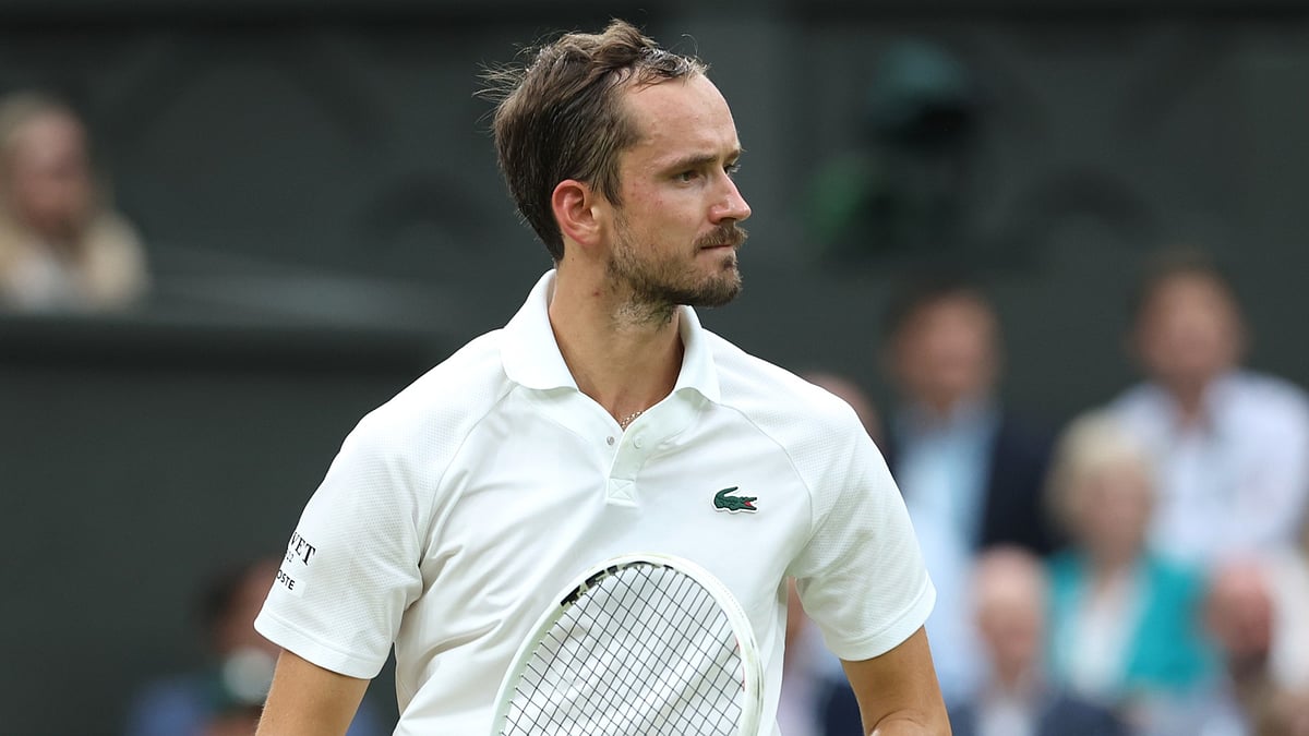 Daniil Medvedev is into the Wimbledon semi-finals