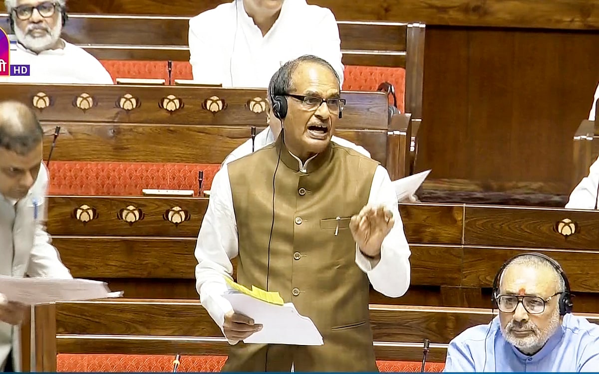 Union Agriculture Minister Shivraj Singh Chouhan in Rajya Sabha | 