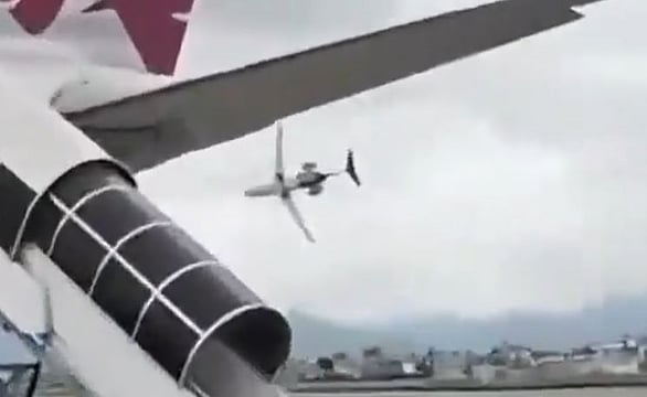 Nepal Plane Crash: Exact Moment Of Mishap At Kathmandu Airport | On Cam