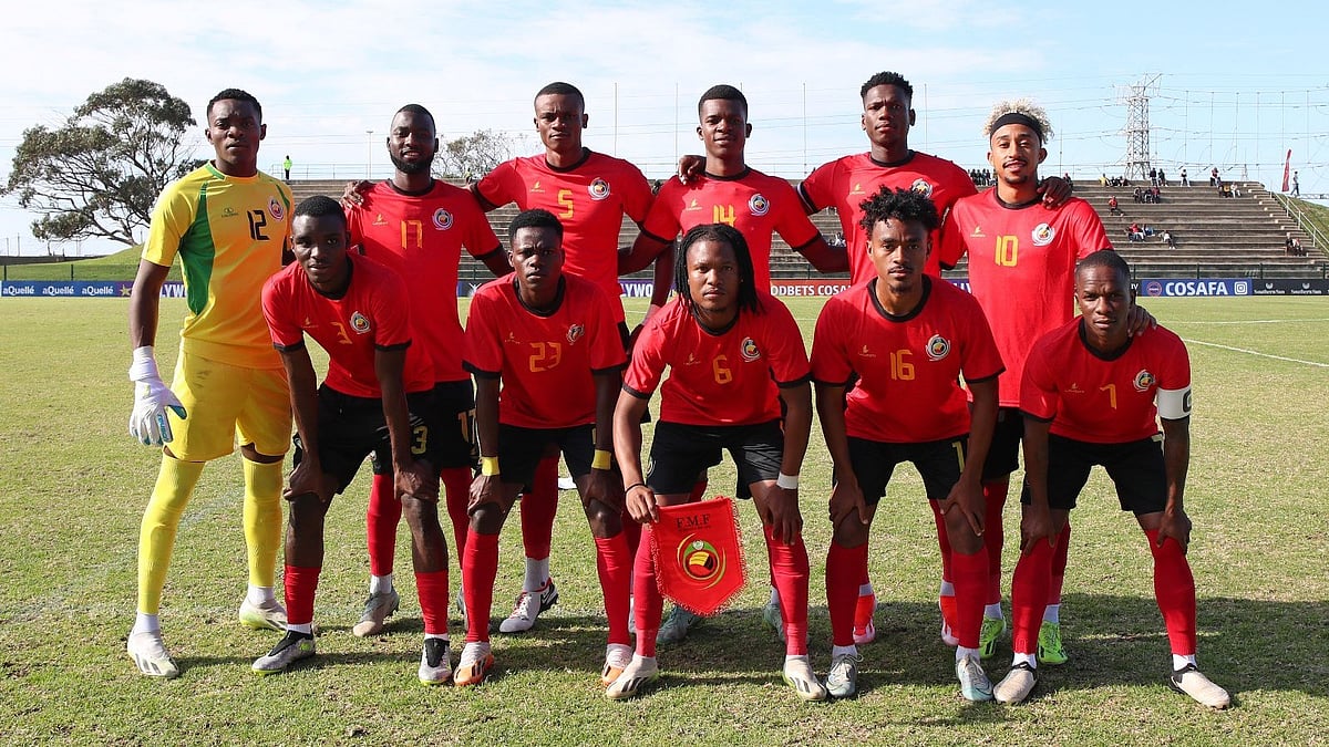 X | COSAFA : Team Mozambique at COSAFA 2024. 