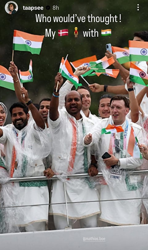 Taapsee Pannu's post