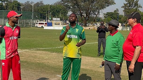 X/ @cricket_nigeria : Kenya Vs Nigeria, 4th T20I toss.