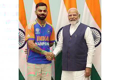 Virat Kohli meets PM