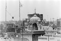 Getty Images : The first photos of the damaged Akal Takhat after the army action named Operation Blue Star on the sikh Golden Temple complex in Amritsar, June 09, 1984.