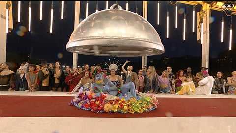 The Last Supper parody