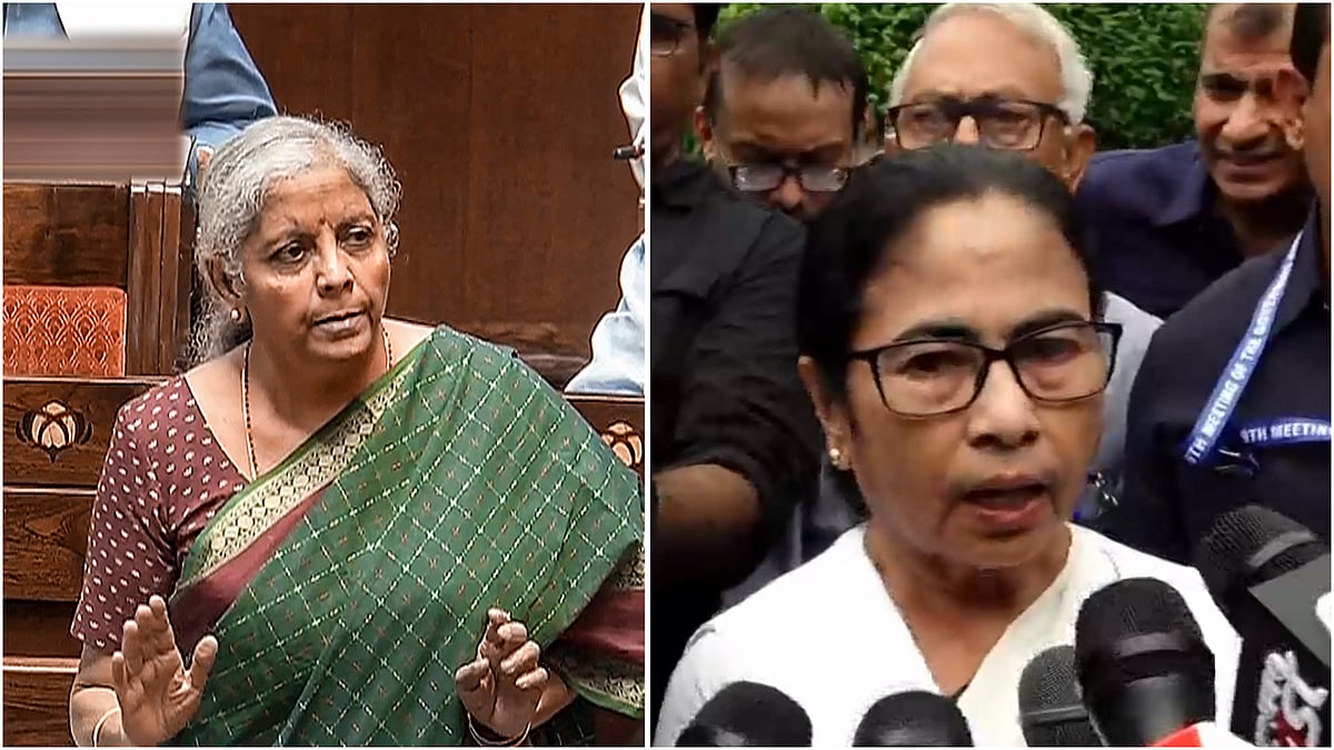 mamata banerjee mic off nirmala sitharaman