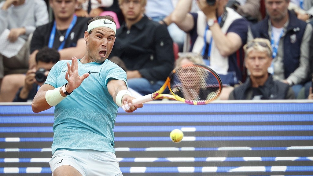 Photo: AP : Rafael Nadal beat fifth seed Cameron Norrie in the Swedish Open 2024 round of 16 on Thursday (July 18).