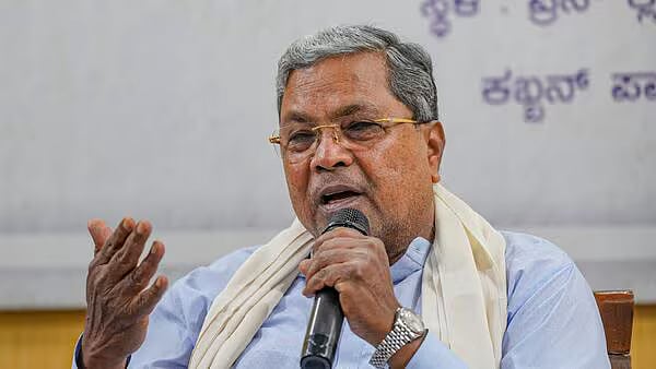 Karnataka Chief Minister Siddaramiah |