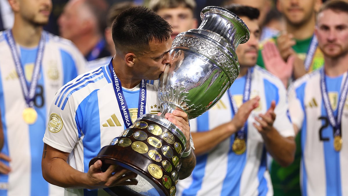 Lautaro Martinez was Argentina's hero.
