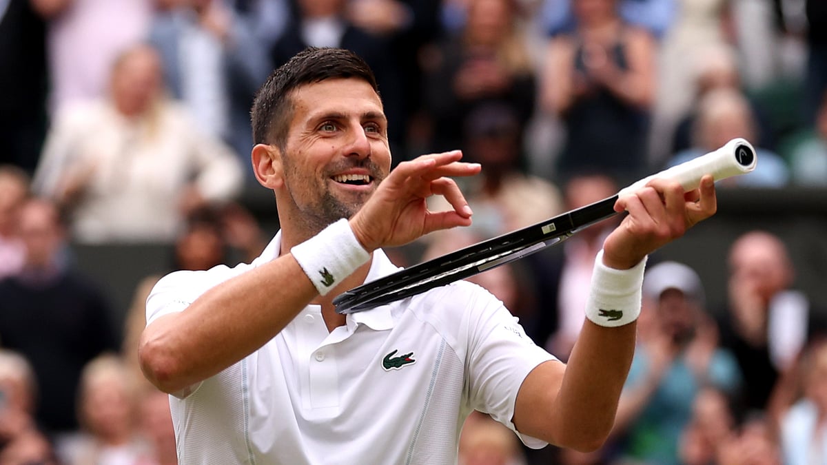 Novak Djokovic will play Carlos Alcaraz in the Wimbledon final.