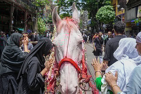 Muharram procession in Kolkata