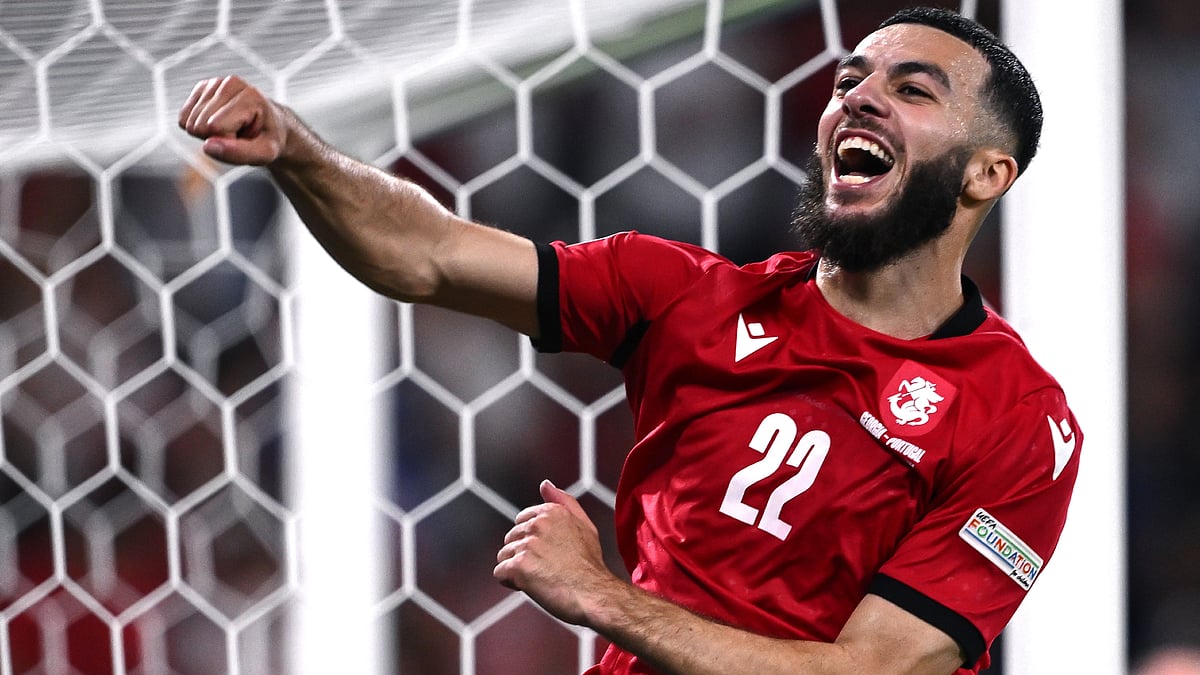 Georges Mikautadze scored three times at Euro 2024.