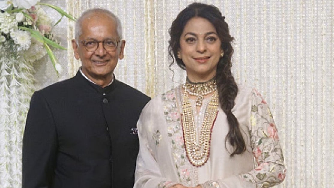 Instagram : Juhi Chawla with her husband, Jay Mehta