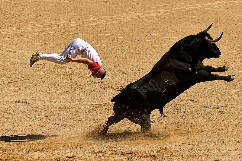 2024 San Fermin festival: Spain Running of the Bulls Photos_2