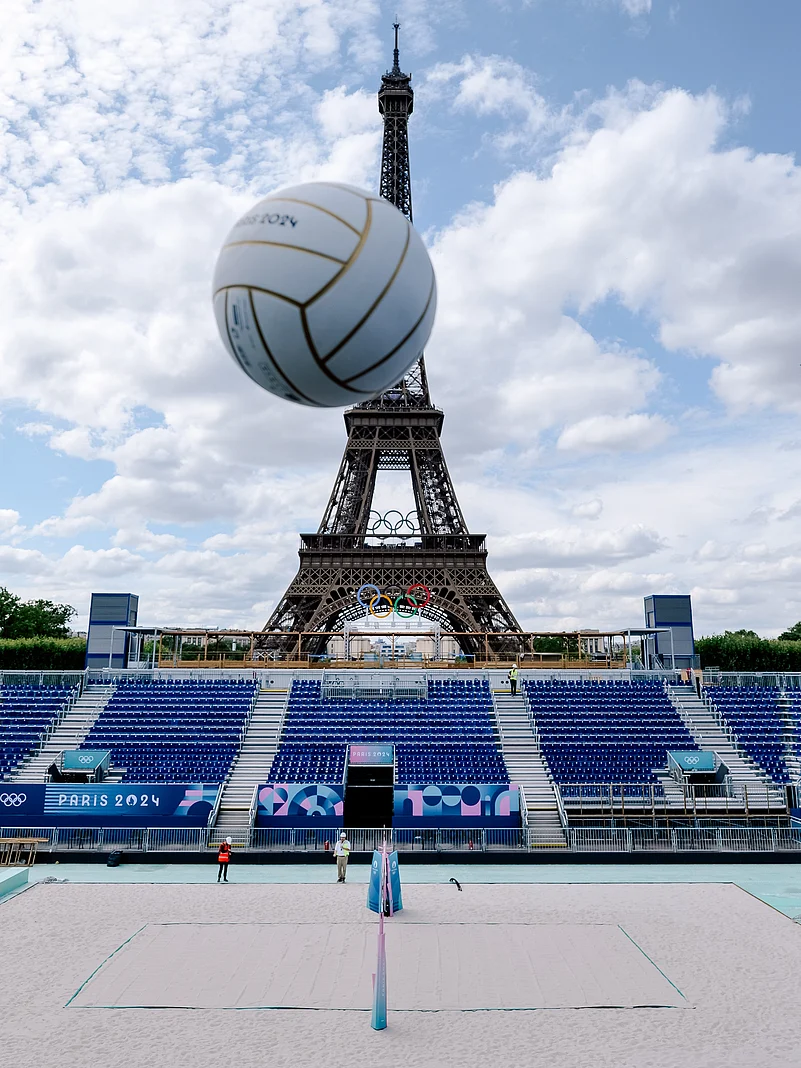 Paris olympics, x photo