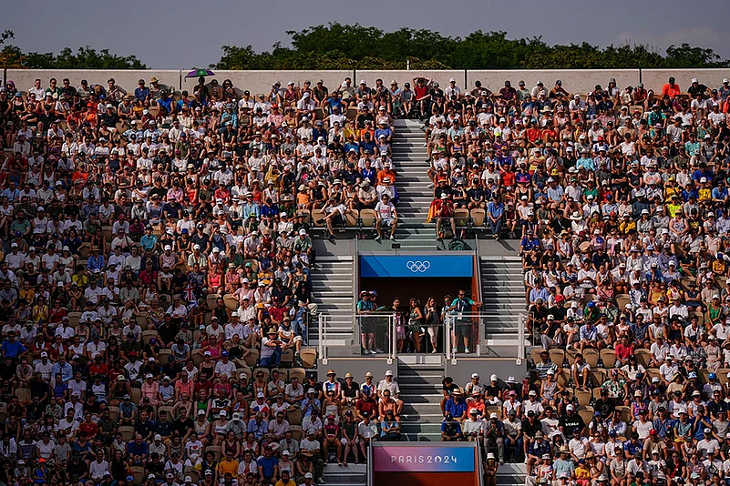 Tennis At Paris Olympics_Rafael Nadal and Carlos Alcaraz vs Tallon Griekspoor and Wesley Koolhof_5