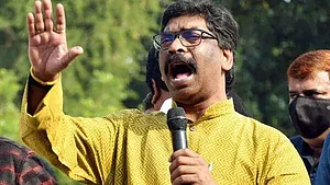 PTI : JMM chief Hemant Soren |