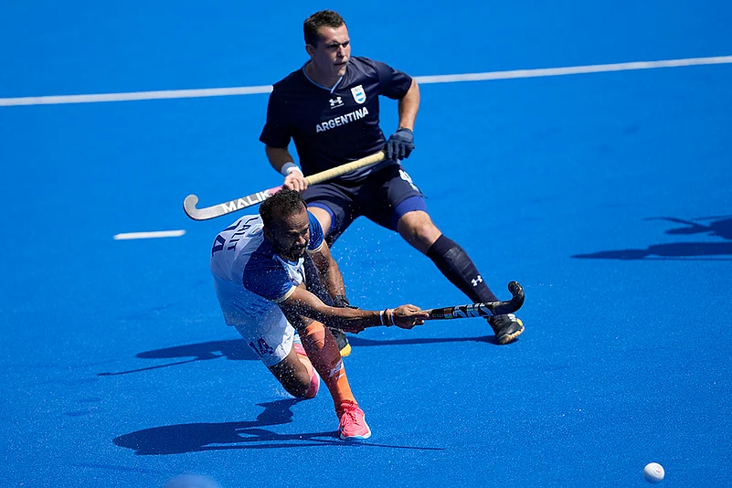 2024 Paris Summer Olympic Games_Mens Field Hockey_India vs Argentina_5