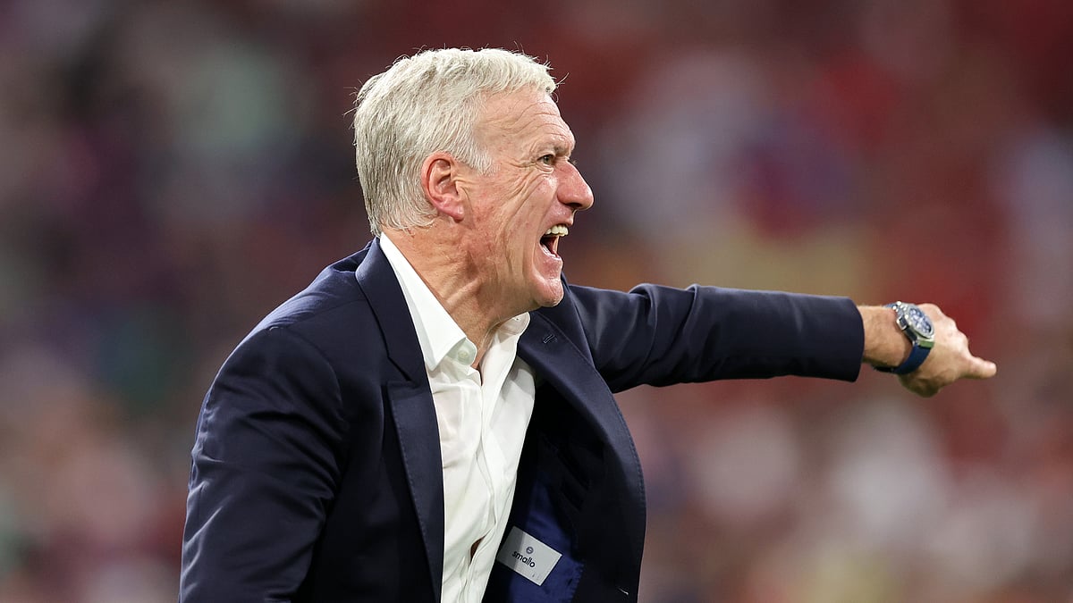Didier Deschamps watches on as France suffered semi-final elimination at Euro 2024
