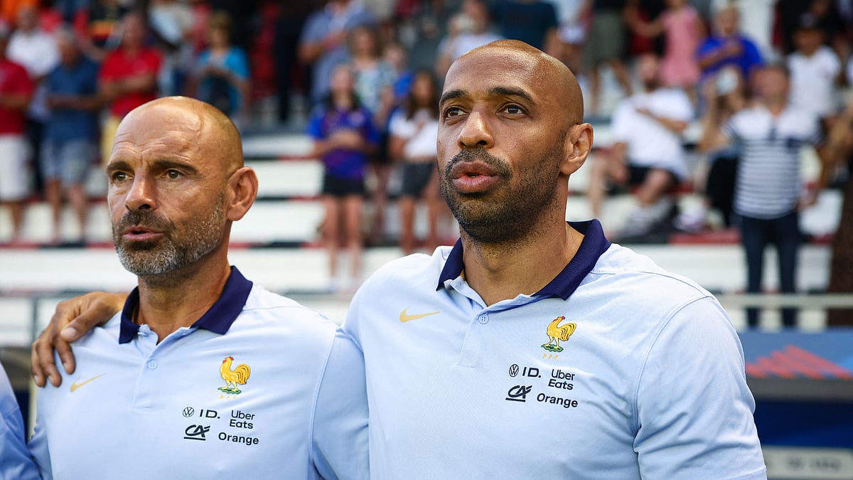 Thierry Henry will be hoping to lead France to Olympic gold in Paris.