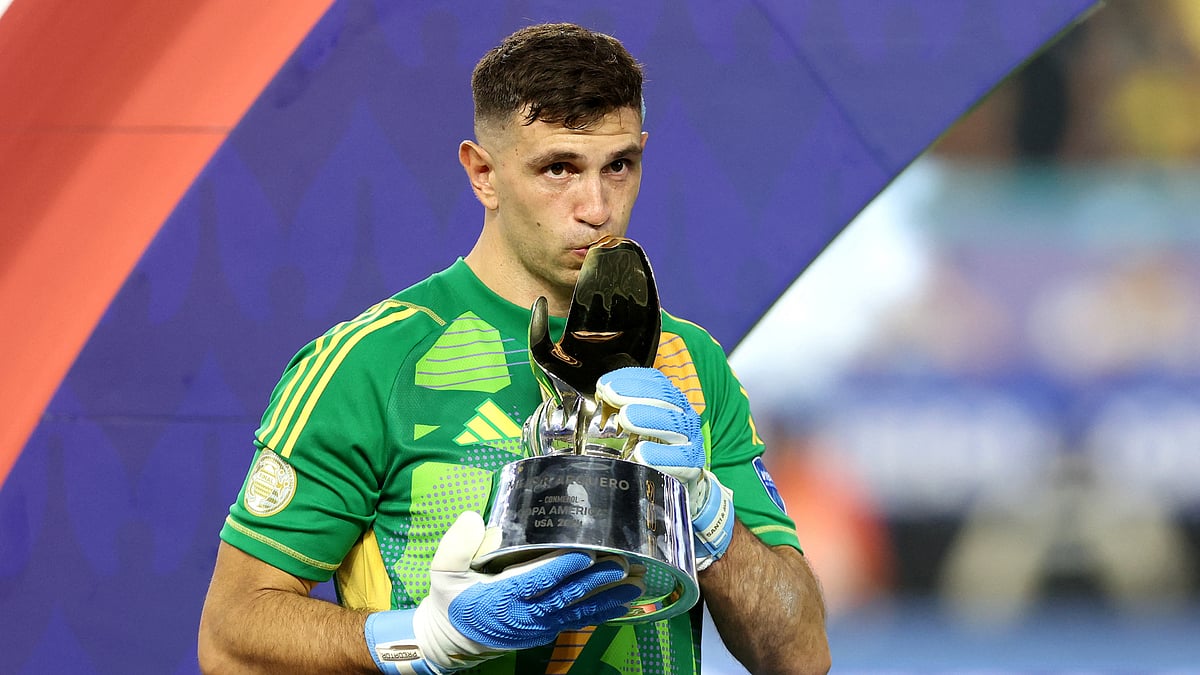 Emiliano Martinez won the Golden Glove at the 2024 Copa America.