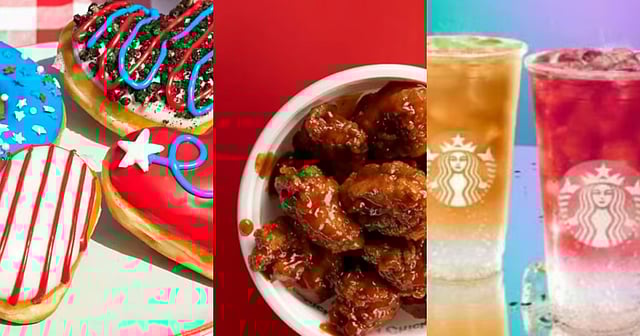 4th Of July Food Deals: Save Big On Meals From Applebee's, Krispy Kreme, Wendy's, KFC, Starbucks And More!