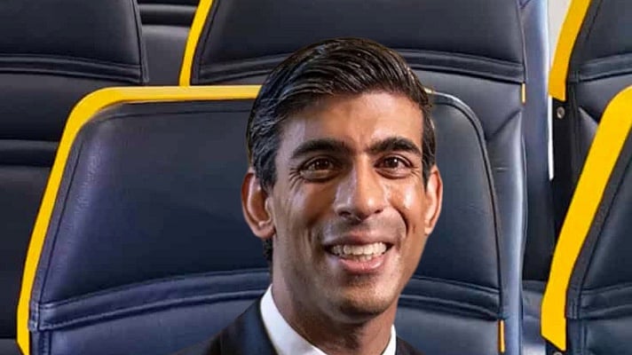 ‘We've Got A Seat For You’ European Airline Trolls Rishi Sunak For