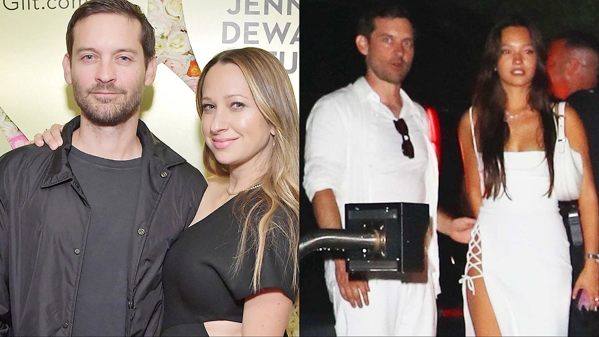 X : Tobey Maguire with Jennifer Meyer, Tobey Maguire with Lily Chee