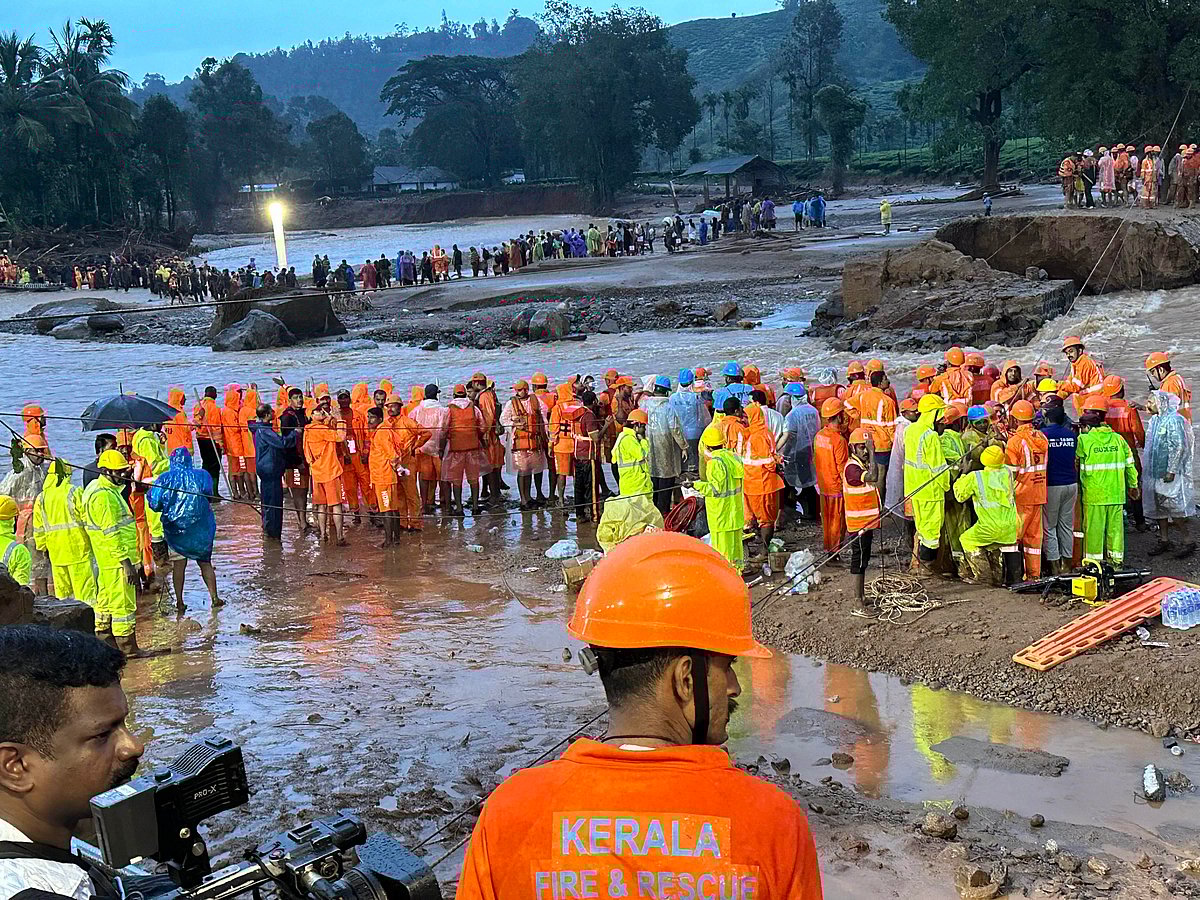 PTI : Rescue operations continue in tragedy-hit Wayanad in Kerala