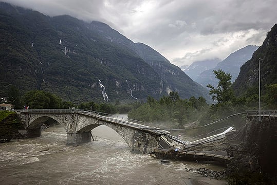 Storm Wreaks Havoc In Switzerland's Maggia Valley | In Pics 