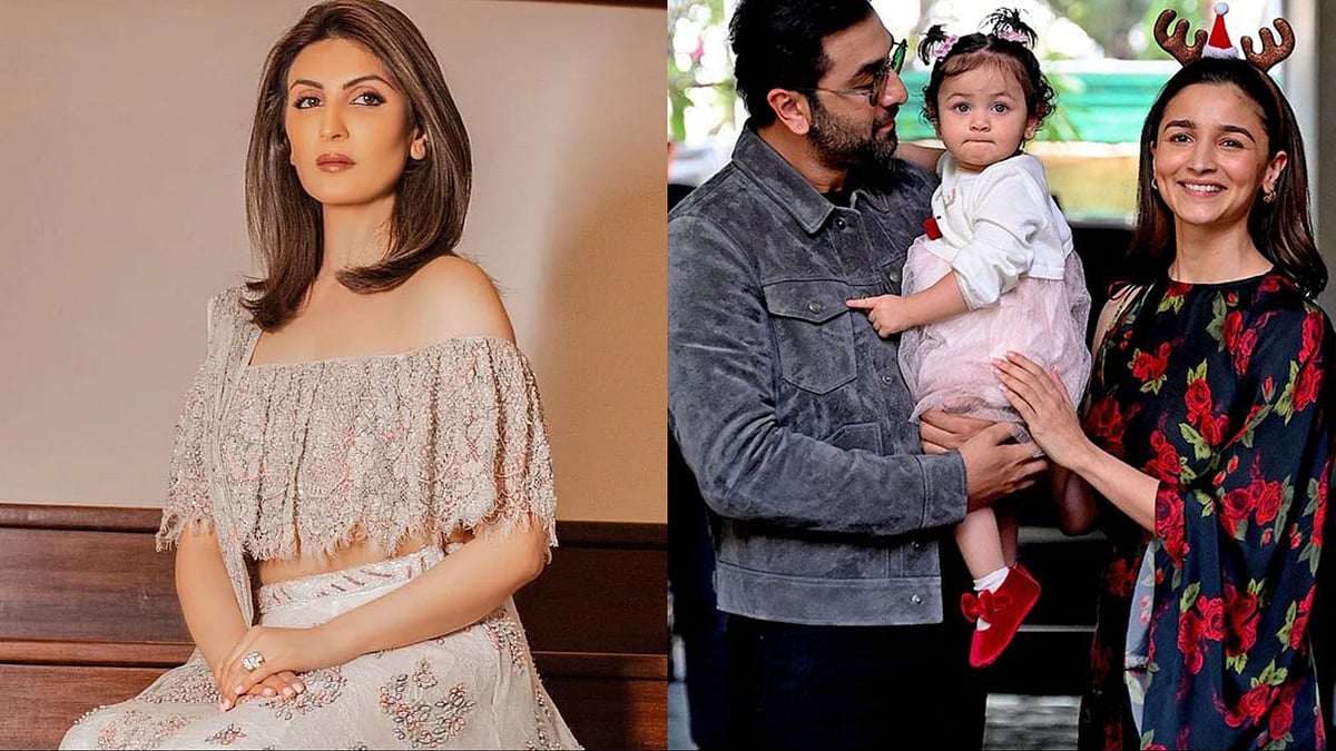 Instagram : Riddhima Kapoor, Alia Bhatt and Ranbir Kapoor with Raha