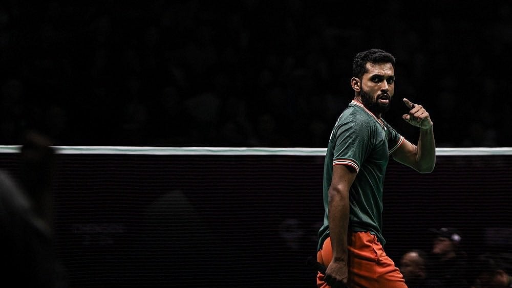 HS Prannoy Thomas Cup 2024 X