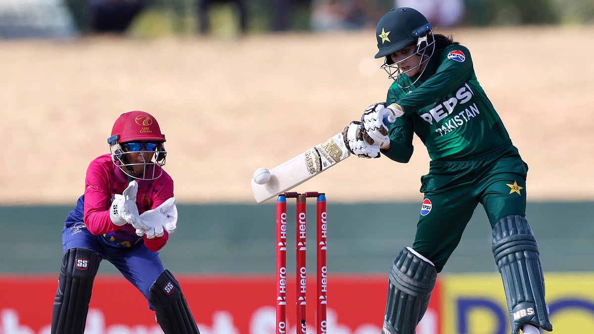 X/ @TheRealPCB : Gull Feroza was star of the show as she scored her second consecutive fifty of Women's T20 Asia Cup 2024.