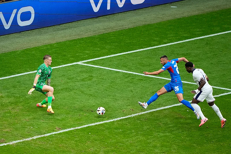 Euro 2024 Soccer England vs Slovakia Pics_8