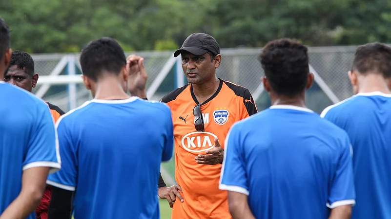 nausad moosa at Bengaluru FC X @NaushadMoosa9