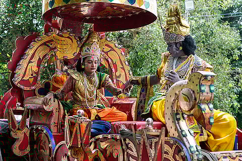 Chariots festival in Kolkata