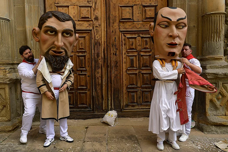 2024 San Fermin festival: Spain Running of the Bulls Photos_8