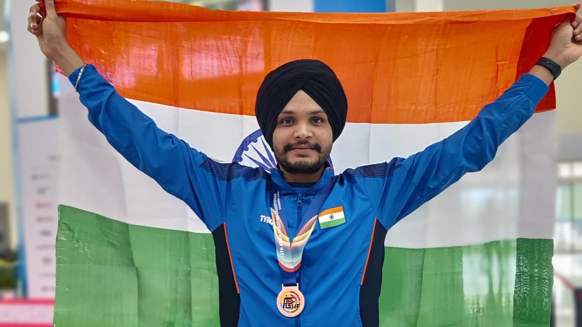 Sarabjot Singh Indian Shooter At Paris Olympics 2024 X SAI Media