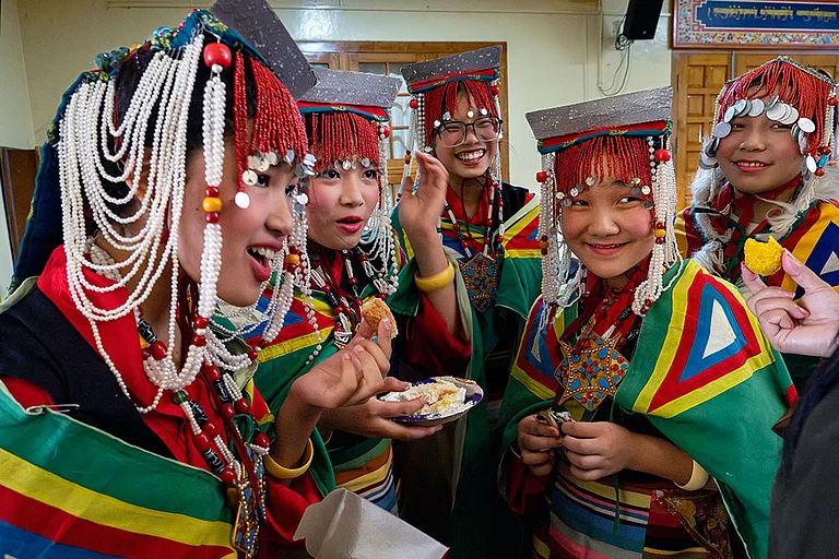 Exiled Tibetan - Photo: AP/Ashwini Bhatia