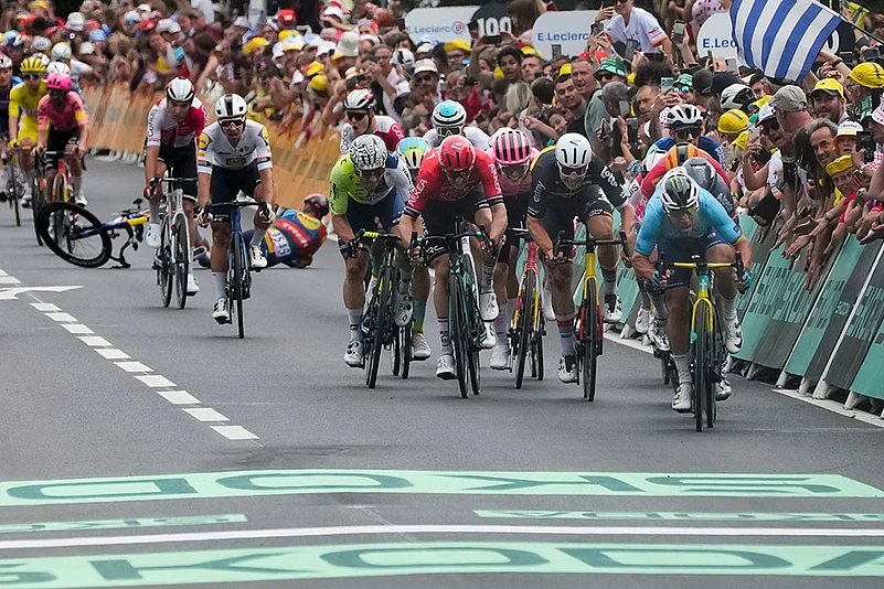 Britains sprinter Mark Cavendish