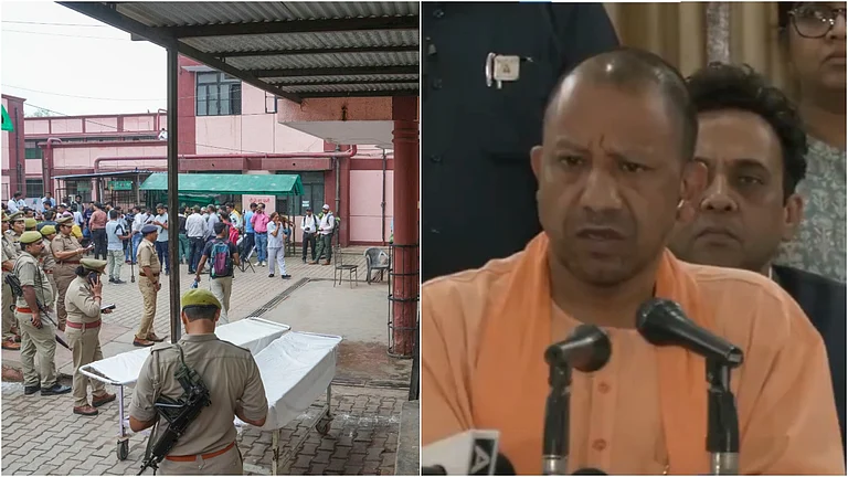 CM Yogi announces SIT Probe into Hathras stampede. | - PTI/@ANI