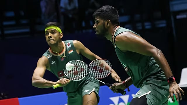 File/BAI via Badminton Photo : The former world number 1 duo of Satwiksairaj Rankireddy and Chirag Shetty