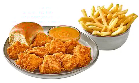 Campero nuggets meal