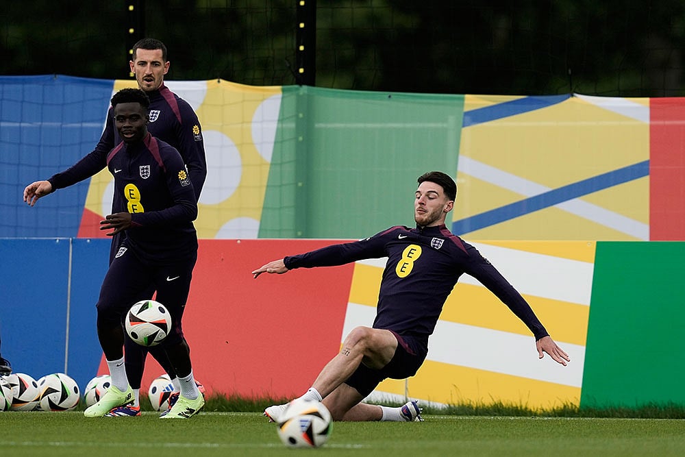 Photo: AP/Thanassis Stavrakis : Euro 2024 Soccer England
