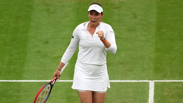 Vekic Vs Sun, Wimbledon 2024: Croatian Fights Back To Beat Qualifier Into Last Four - Data Debrief