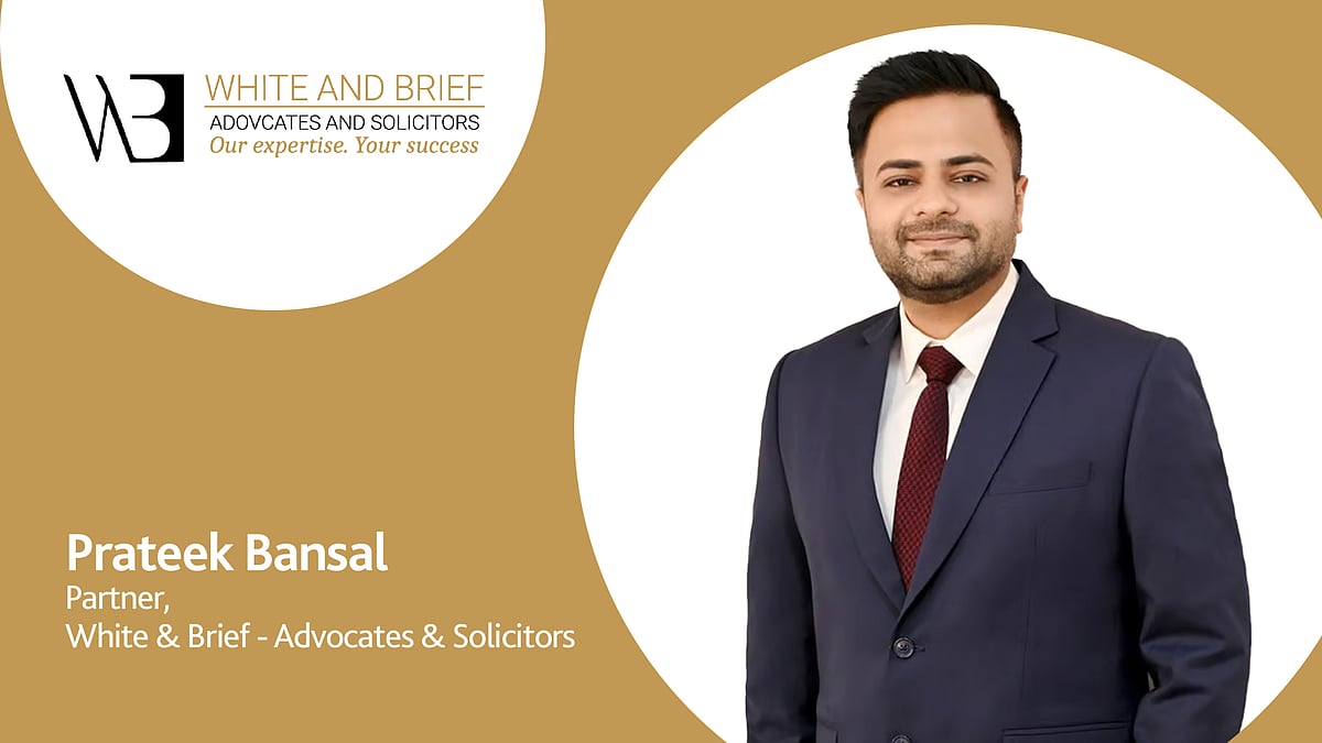 Prateek Bansal, Partner, White & Brief - Advocates & Solicitors
